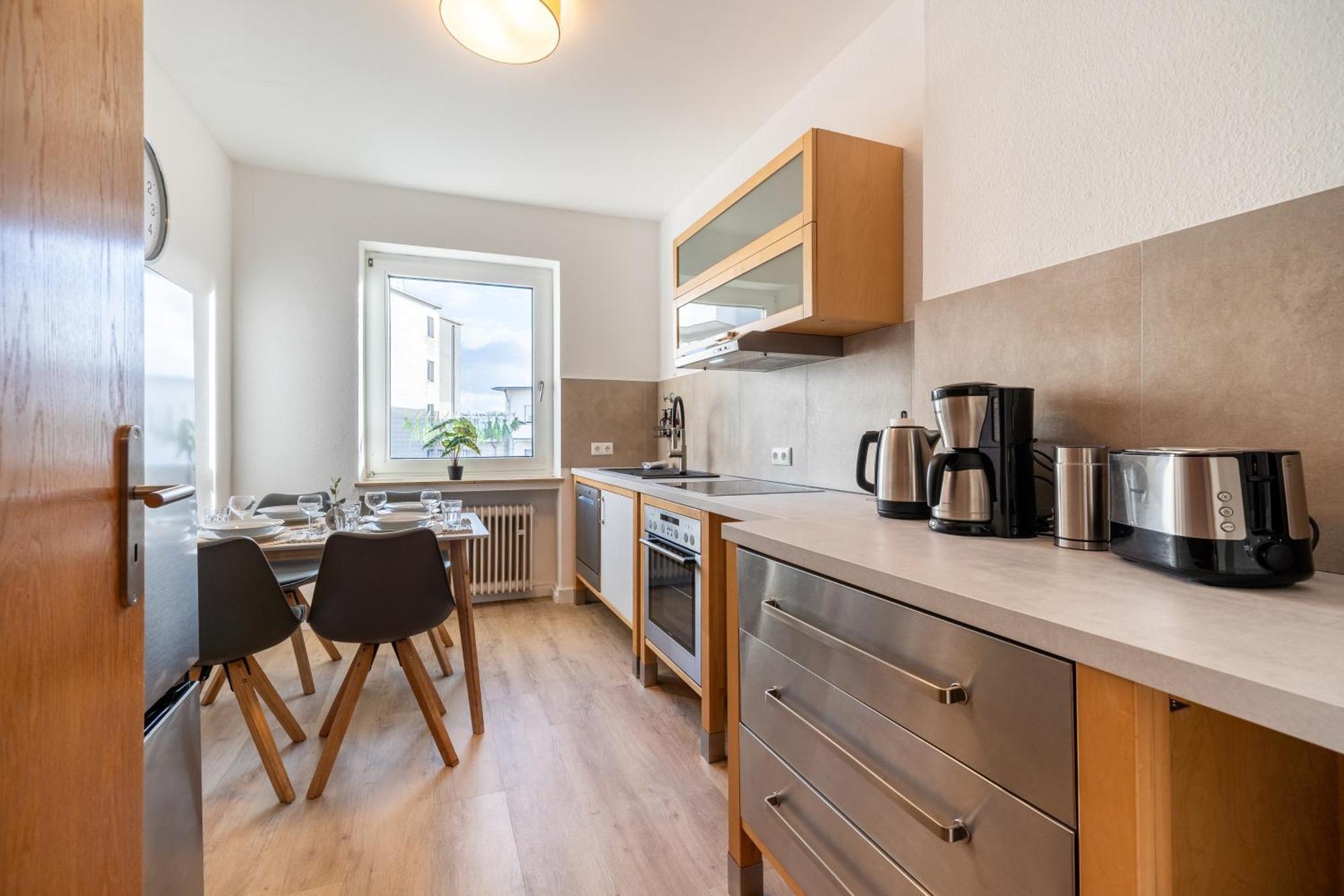 בילפלד Cityapartment Wagner Mit Netlix מראה חיצוני תמונה
